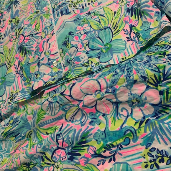 Lilly Pulitzer XS PJ’S PAJAMA SOLD - Picture 7 of 11